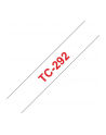 Brother TC-292 9mm czerwony/biały - nr 11