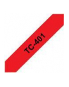 Brother TC-401 12mm czerwony/czarny - nr 22