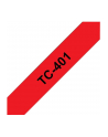 Brother TC-401 12mm czerwony/czarny - nr 23