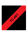 Brother TC-401 12mm czerwony/czarny - nr 10