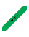 Brother TC-791 9mm czarny/zielony - nr 22
