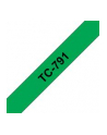 Brother TC-791 9mm czarny/zielony - nr 24