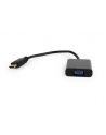 Gembird adapter HDMI-A(M) ->VGA (F), na kablu, czarny - nr 12