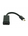 Gembird adapter mini displayport 1.1->HDMI, na kablu, czarny - nr 4