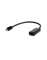 Gembird adapter mini displayport 1.1->HDMI, na kablu, czarny - nr 8
