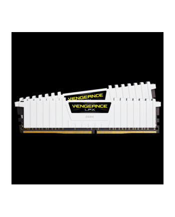 Corsair Vengeance LPX biały DIMM Kit 16GB, DDR4-3200, CL16-18-18-36 (CMK16GX4M2B3200C16W)