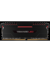 Corsair Vengeance LED czerwona DIMM Kit 16GB, DDR4-3000, CL15-17-17-35 (CMU16GX4M2C3000C15R) - nr 22