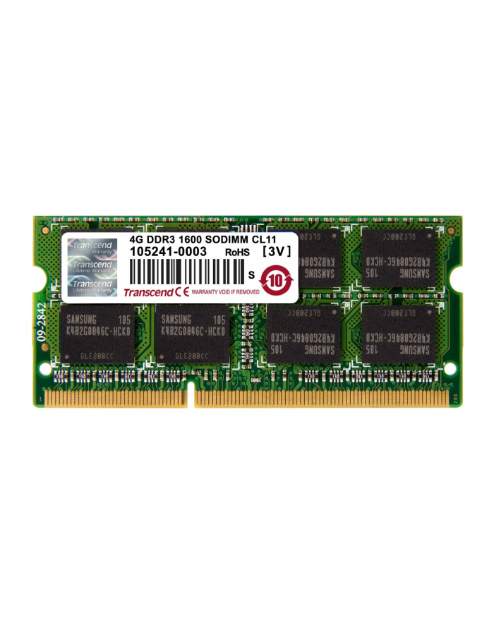 Transcend SO-DIMM 4GB, DDR3-1600, CL11 (TS512MSK64V6N) główny