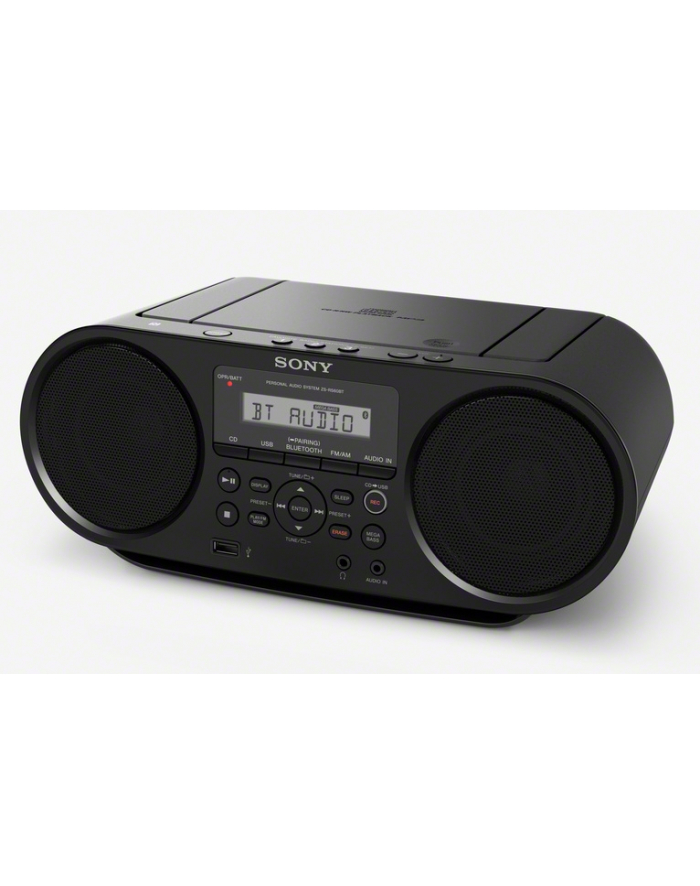 Sony Radioodtwarzacz Mp3/CD ZS-RS60BT NFC/BT czarne główny