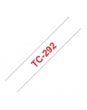 Brother TC-292 9mm czerwony/biały - nr 2