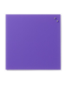 NAGA Szklana tablica magnetyczna fioletowa 45x45 cm - nr 1