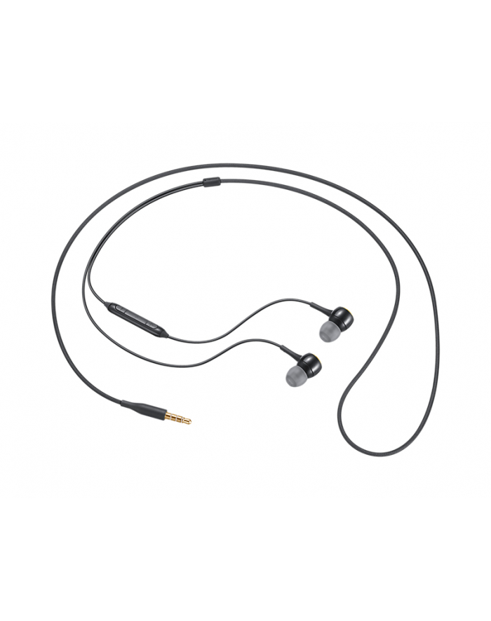 Samsung Słuchawki kablowe Fabric earphone Black IG935 główny