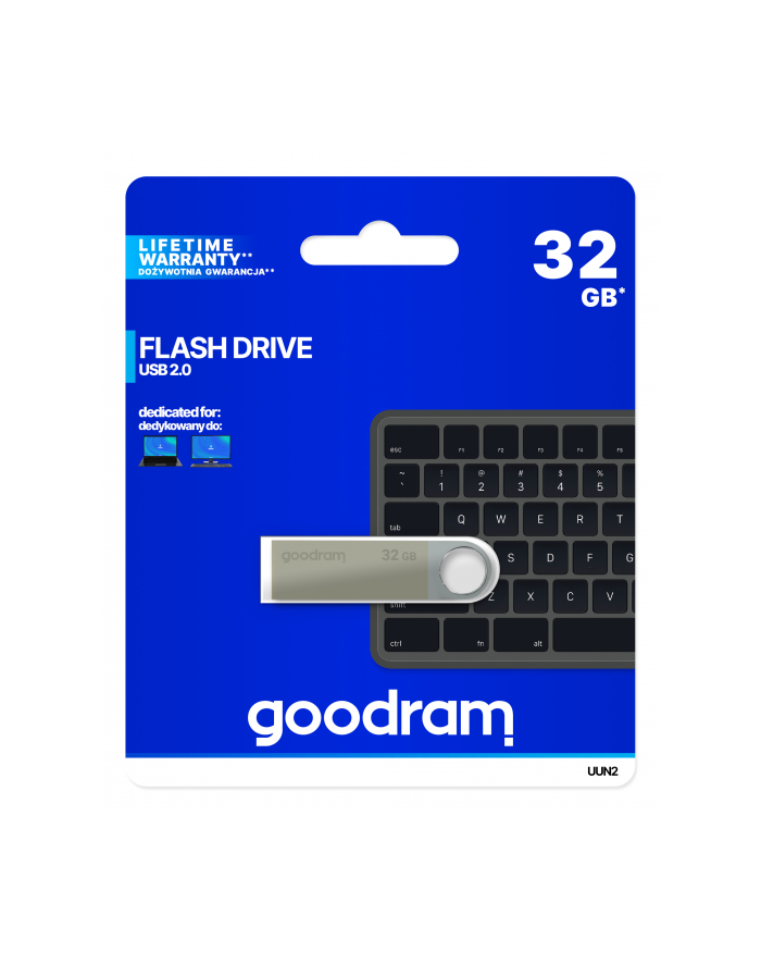 GOODRAM UNN2 32GB Silver USB2.0 główny
