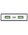 SUNEN PowerNeed - Power Bank 10000mAh, USB 5V, 1 A i 5V, 2.4A, czarno-srebrny - nr 11