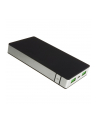 SUNEN PowerNeed - Power Bank 10000mAh, USB 5V, 1 A i 5V, 2.4A, czarno-srebrny - nr 19