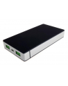 SUNEN PowerNeed - Power Bank 10000mAh, USB 5V, 1 A i 5V, 2.4A, czarno-srebrny - nr 28