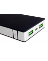 SUNEN PowerNeed - Power Bank 10000mAh, USB 5V, 1 A i 5V, 2.4A, czarno-srebrny - nr 30