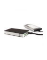 SUNEN PowerNeed - Power Bank 10000mAh, USB 5V, 1 A i 5V, 2.4A, czarno-srebrny - nr 42