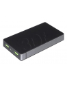 SUNEN PowerNeed - Power Bank 10000mAh, USB 5V, 1 A i 5V, 2.4A, czarno-srebrny - nr 9