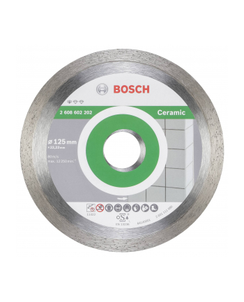 TARCZA DIAMENTOWA 125x22,2mm CIĄGŁA FPE BOSCH