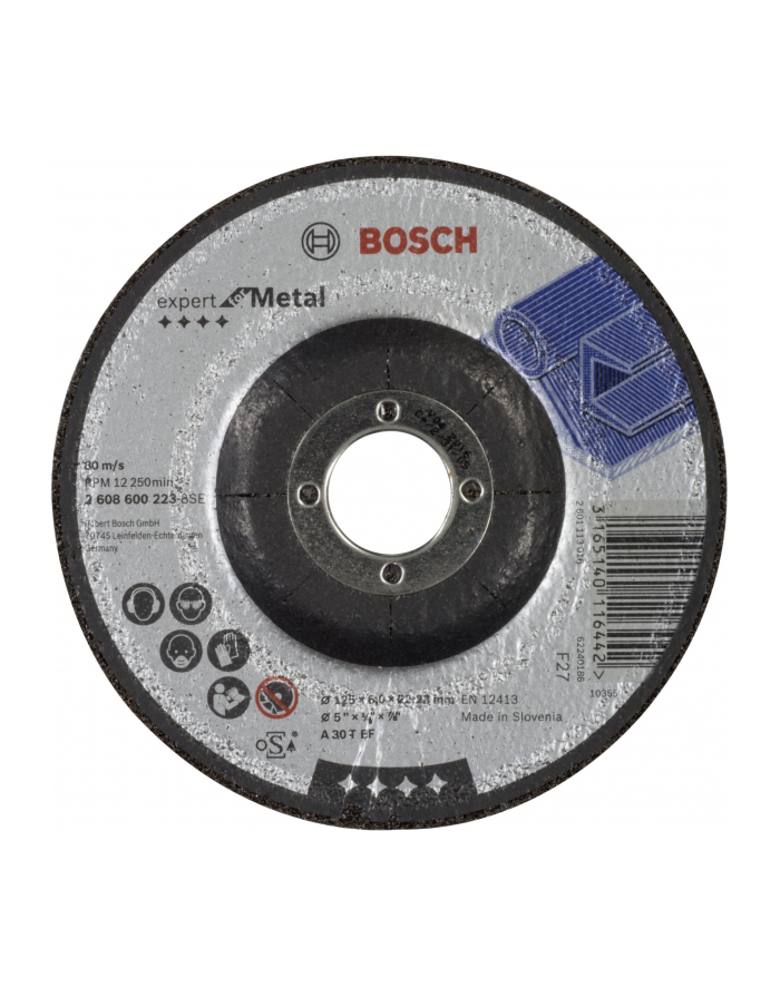 TARCZA FLEX 27 125x6,0x22,2 A 30 TBF BOSCH główny