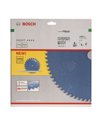 BOSCH OSPRZĘT PIŁA TARCZOWA 254x30x2,4mm 60z. EXPERT FOR WOOD BOSCH