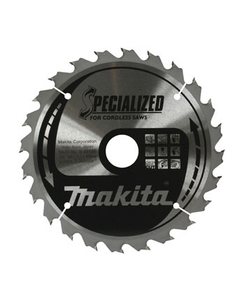 MAKITA OSPRZĘT PIŁA TARCZOWA 165x20x1,5mm 24z. SPECIALIZED MAKITA