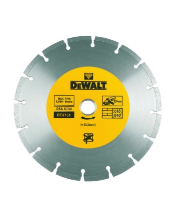 TARCZA DIAMENTOWA 125x22,2mm SEGMENTOWA DEWALT