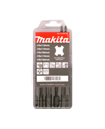 MAKITA - ZESTAW WIERTEŁ SDS-plus 5szt. 5-8mm ECONOMY MAKITA