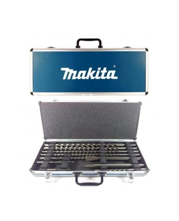 MAKITA - ZESTAW WIERTEŁ I DŁUT SDS+ 10cz. (metalowa walizka) MAKITA
