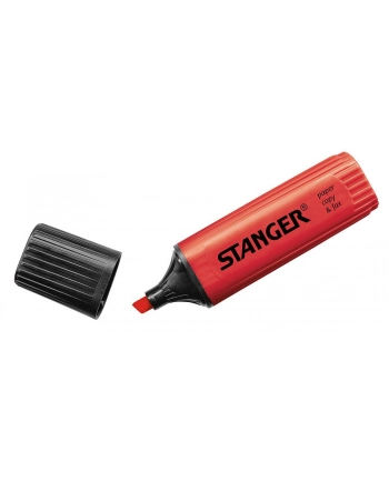ZAKREŚLACZ STANGER POCKET CZERWONY / końcówka 1 - 5 mm;