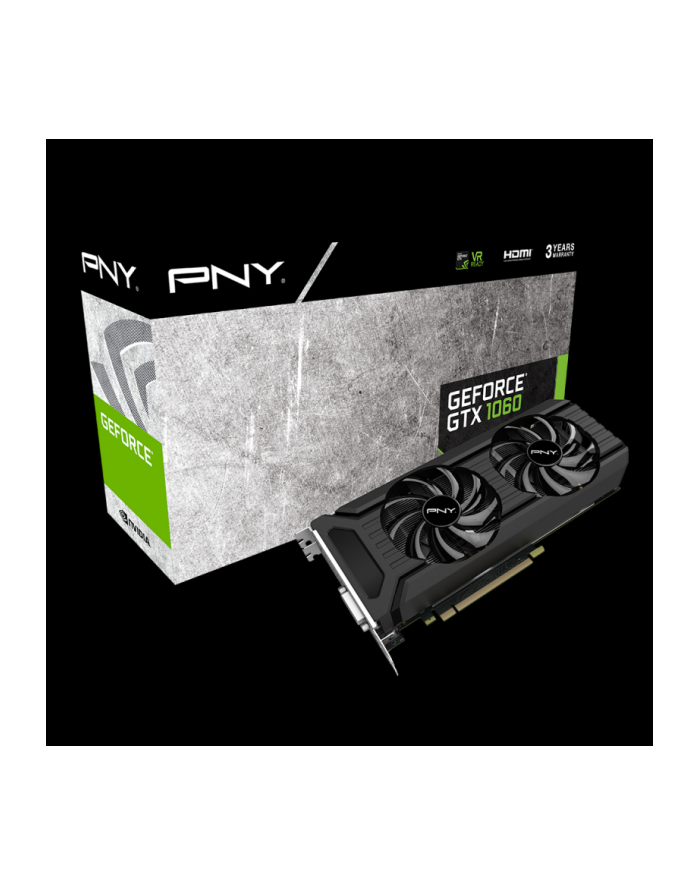 PNY GeForce GTX 1060, 6GB GDDR5 (192 Bit), HDMI, DVI, 3xDP główny