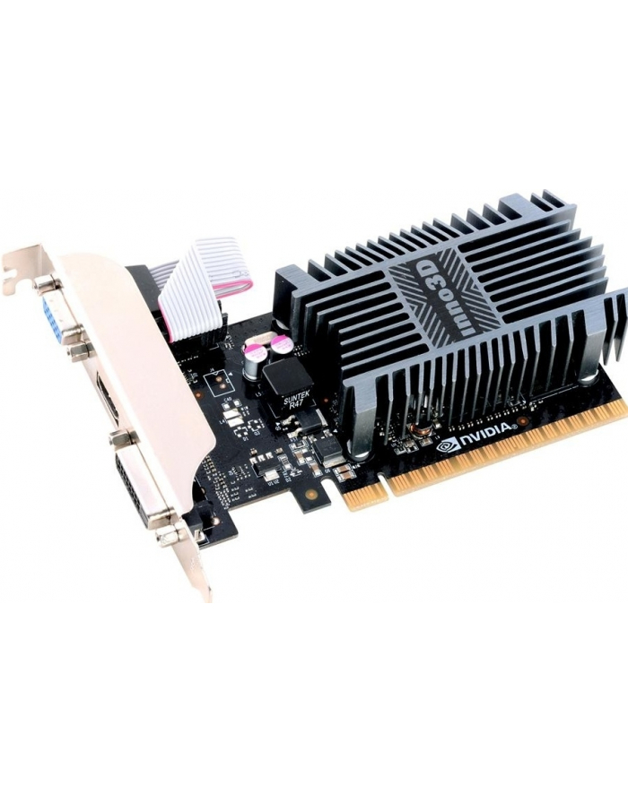 Karta graficzna Inno3D GeForce GT 710, 2048 MB DDR3 - Low Profile, passiv główny