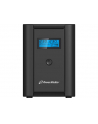 Power Walker UPS Line-Interactive 2200VA 2x SCHUKO, 2x IEC, RJ11/RJ45, USB, LCD - nr 1
