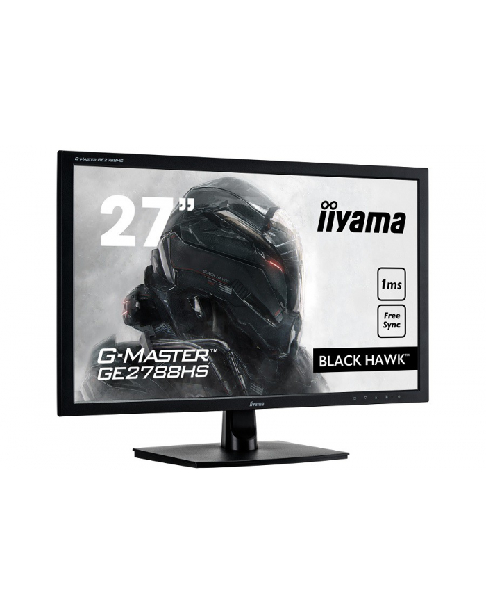 IIYAMA 27'' GE2788HS-B2 1ms/DVI/HDMI/FREESYNC/2X2,5W           BLACK HAWK główny