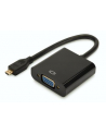 Digitus Adapter audio-video microHDMI typ D do VGA, FHD, z audio 3.5mm MiniJack - nr 21