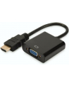 Digitus Adapter audio-video HDMI typ A do VGA, FHD, z audio 3.5mm MiniJack - nr 16