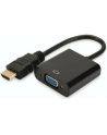 Digitus Adapter audio-video HDMI typ A do VGA, FHD, z audio 3.5mm MiniJack - nr 28
