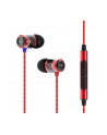 SoundMagic E10C Słuchawki do smartfonów  czerwone - nr 1