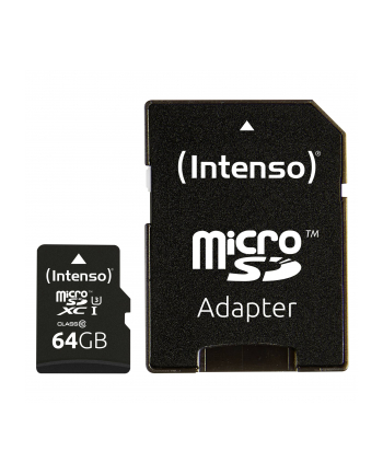 Intenso microSDXC Professional 64GB, UHS-I/Class 10 (3431490)