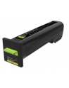 Toner Lexmark yellow CS820 |  22 000 str | CS820de / CS820dte / CS820dtfe - nr 1