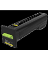 Toner Lexmark yellow CS820 |  22 000 str | CS820de / CS820dte / CS820dtfe - nr 3