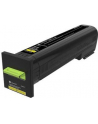 Toner Lexmark yellow CS820 |  22 000 str | CS820de / CS820dte / CS820dtfe - nr 8