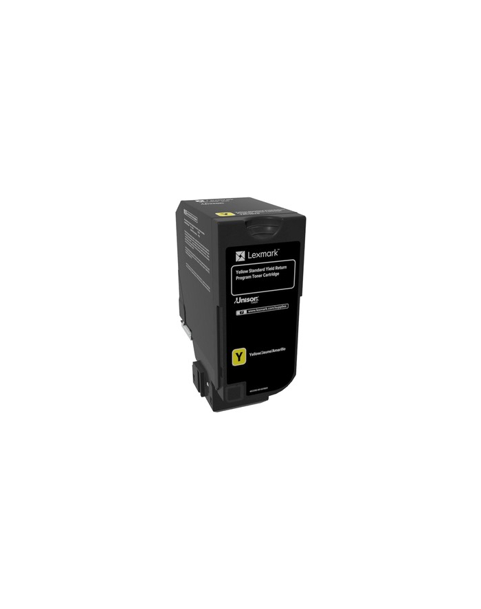 Toner Lexmark yellow | 7 000 str | CS720 / CS725 / CX725 główny