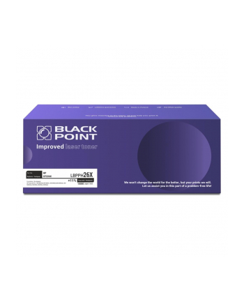 Toner Black Point LBPPH26X | Black | 10 000 str. | HP CF226X
