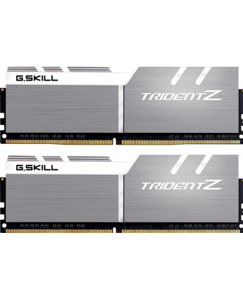 G.Skill Trident Z srebrny/biały DIMM Kit 16GB, DDR4-3200, CL14-14-14-34 (F4-3200C14D-16GTZSW)