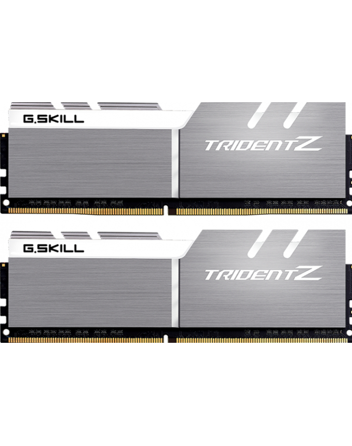 G.Skill Trident Z srebrny/biały DIMM Kit 16GB, DDR4-3200, CL14-14-14-34 (F4-3200C14D-16GTZSW) główny