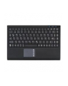 RaidSonic IcyBox KeySonic mini klawiatura, smart touchpad, USB 2.0, Czarna - nr 9