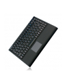 RaidSonic IcyBox KeySonic mini klawiatura, smart touchpad, USB 2.0, Czarna - nr 22