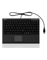 RaidSonic IcyBox KeySonic mini klawiatura, smart touchpad, USB 2.0, Czarna - nr 14